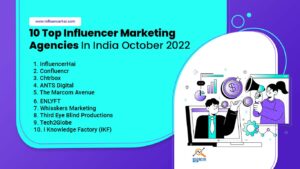 Top 10 Influencer Marketing Agency In India 2025