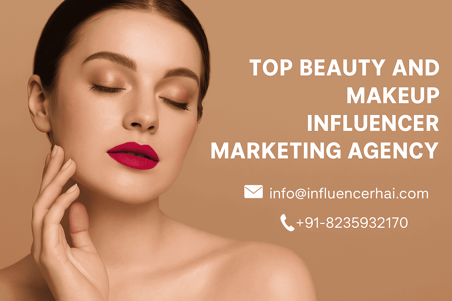 Beauty Influencer Marketing Agency, Makeup Influencer Agency, Top Beauty Influencers India, InfluencerHai, Beauty Brand Promotion, Makeup Influencer Collaboration