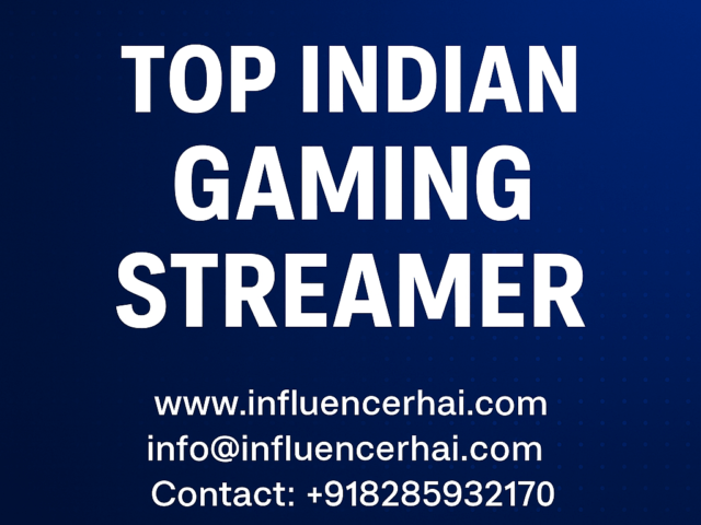 Top Indian Gaming Streamers | Best Indian Gamers of 2025