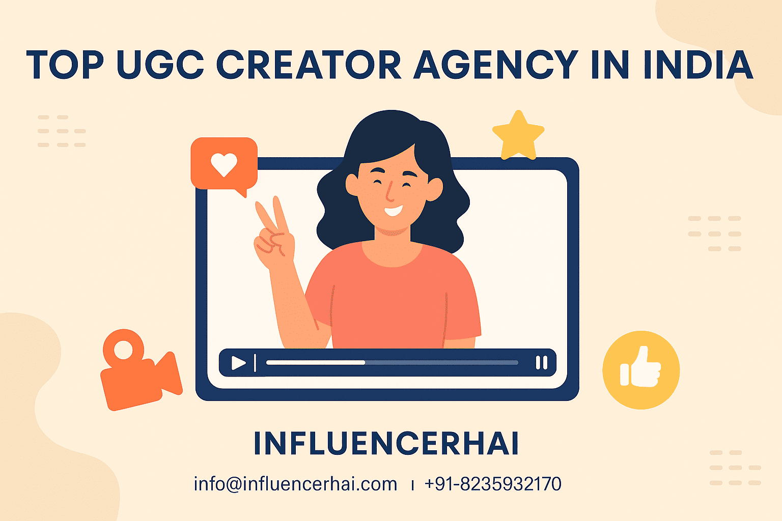 Top UGC Creator Agency in India | InfluencerHai