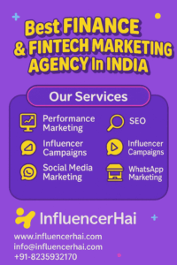 Best Finance & Fintech Marketing Agency in India | InfluencerHai