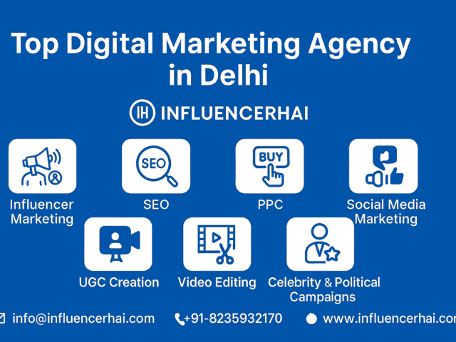 Top Digital Marketing Agency in Delhi | InfluencerHai