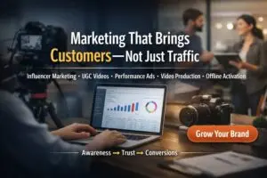 ROI Driven Marketing Agency for Brands | Influencer + Performance + Video