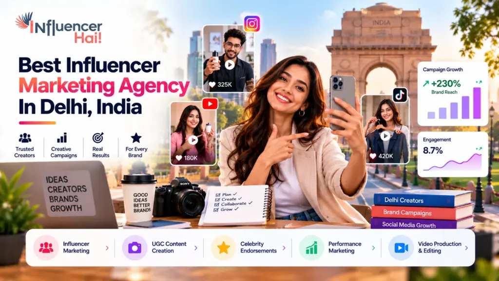 Best Influencer Marketing Agency In Delhi, India