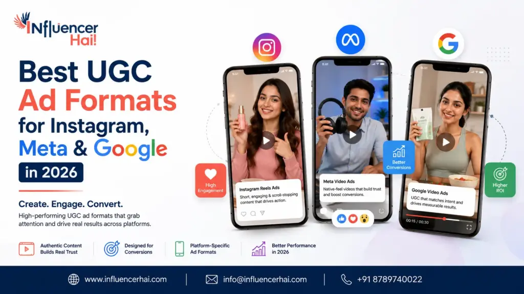 Best UGC Ad Formats for Instagram, Meta & Google in 2026