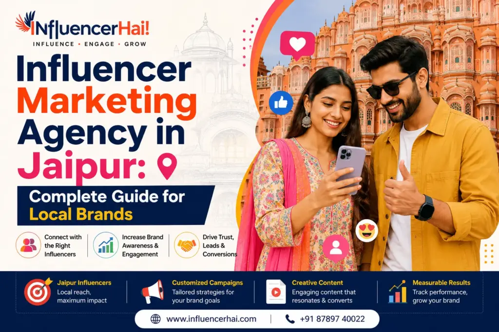 Influencer Marketing Agency in Jaipur: Complete Guide for Local Brands