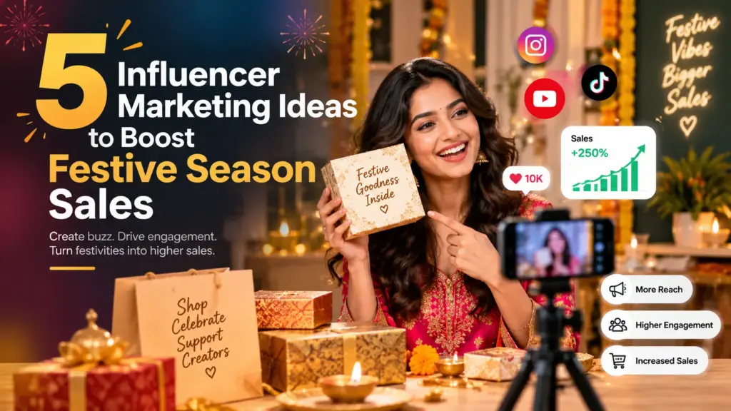5 Influencer Marketing Ideas to Boost Festive Season Sales