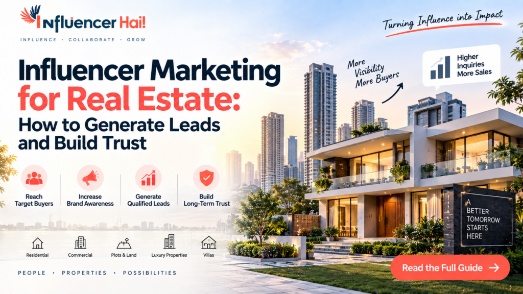 Influencer Marketing for Real Estate: How to Generate Leads and Build Trust