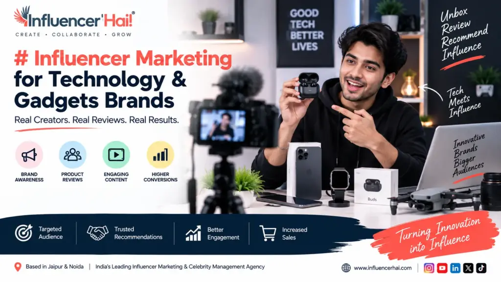 Influencer Marketing for Technology & Gadgets Brands