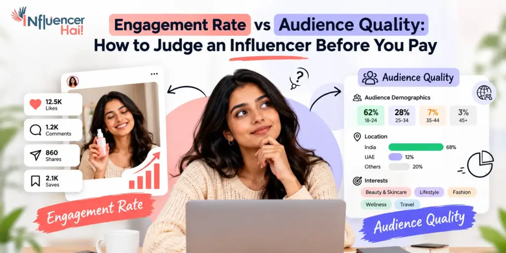 Engagement Rate vs Audience Quality: How to Judge an Influencer Before You Pay