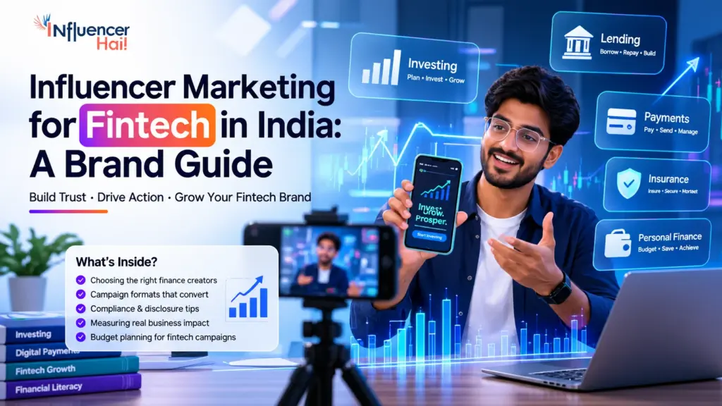Influencer Marketing for Fintech in India: A Brand Guide