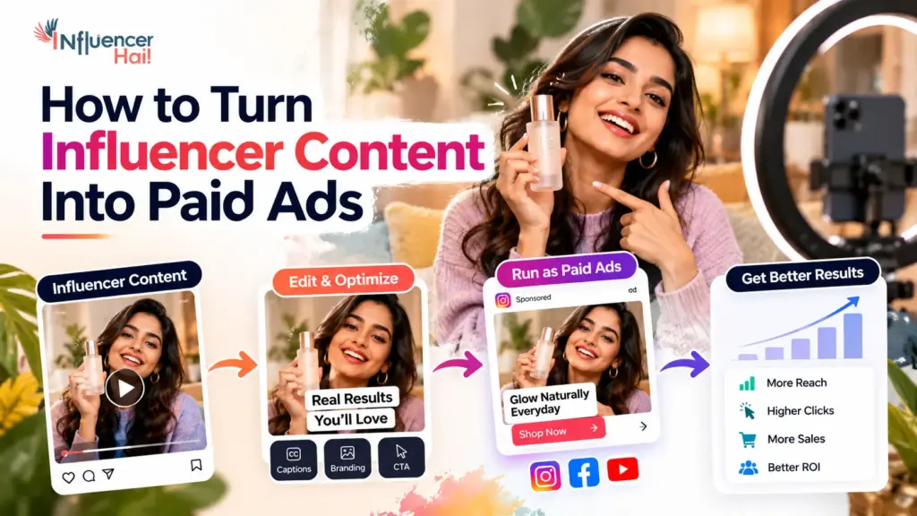 How to Turn Influencer Content Into Paid Ads