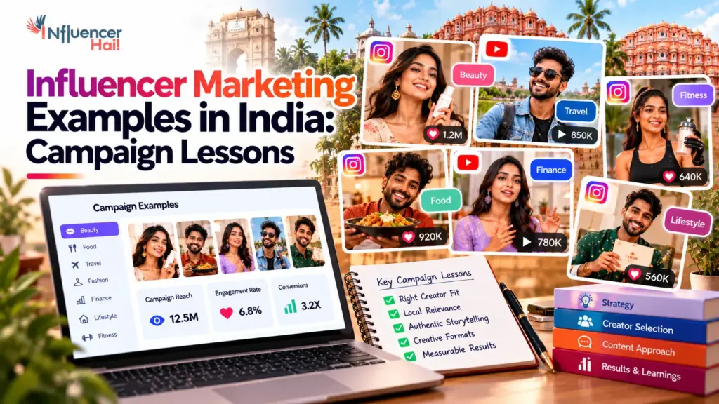 Influencer Marketing Examples in India: Campaign Lessons