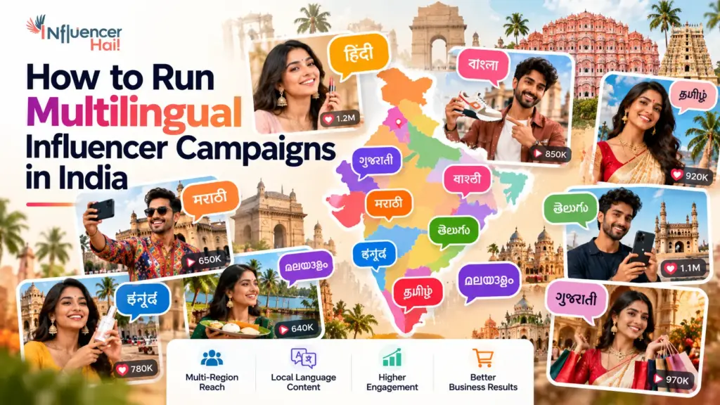 How to Run Multilingual Influencer Campaigns in India