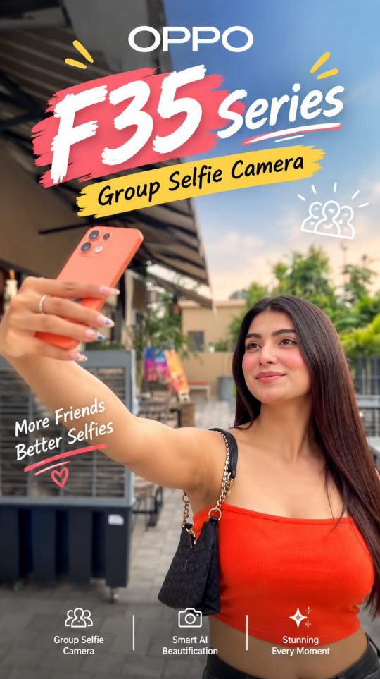 OPPO F35 creator reel